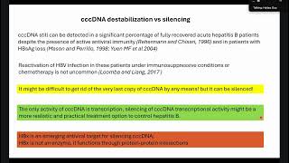 HBV cccDNA Inhibitors  Haitao Guo [upl. by Orvas]