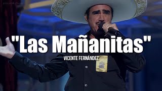 LAS MAÑANITAS  Vicente Fernández LETRA [upl. by Icram247]