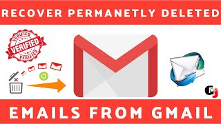 Recover permanently deleted Emails from Gmail  Updated method  2021 [upl. by Car]