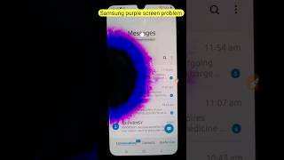 Samsung purple screen problem  Amoled display purple problem [upl. by Ormond]