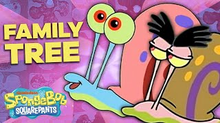 GARY THE SNAIL Family Tree 🐌🌳 SpongeBob [upl. by Whitney]