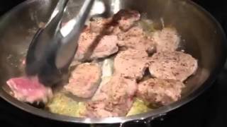 Cooking Pork Medallions [upl. by Jo-Anne64]