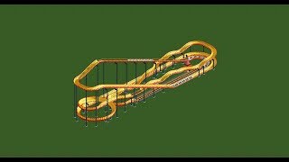 RCT2  Ride overview  Bobsleigh coaster [upl. by Merat942]