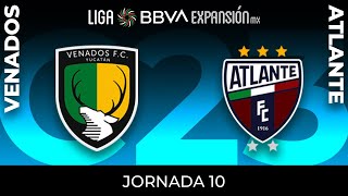 ¡Paridad en el Carlos Iturralde  Resumen  Venados vs Atlante  Jornada 10  Clausura 2023 [upl. by Lertsek75]