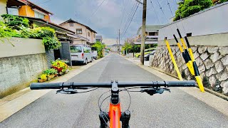 【4K】Bike Ride Through Japanese Neighborhood Nagoya  Japan Cycling Tour [upl. by Wills655]