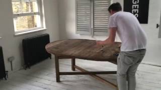 Mogees Pro and Wooden Table Performance [upl. by Ztirf]