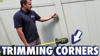 How to Trim Fence Corners [upl. by Raknahs]