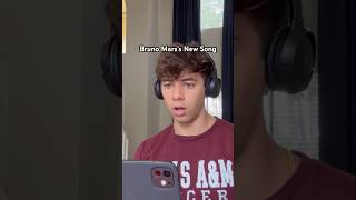 Bruno Mars’s New Song REACTION [upl. by Aiuqes]