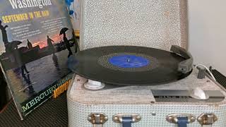 September In The Rain  Dinah Washington  1960 Mercury 33rpm Vinyl LP Record  1963 Alba 209 Player [upl. by Keryt]