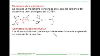 Reacción de Alquenos con MCPBA epoxidación de alquenos [upl. by Tzong]