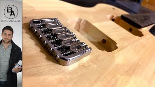 How to Position and Install Your Guitar Bridge [upl. by Ennaeirrac]