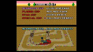 Mariokart 64  Kalimari Desert SNES version [upl. by Jess780]