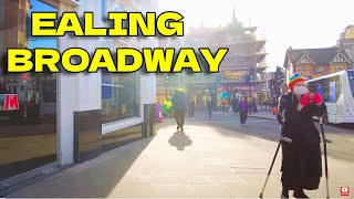 Exploring Ealing Broadway A Walking Tour  February 2023 4K [upl. by Auhsoj]