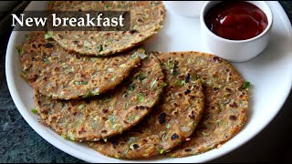 ಹೊಸ ರೆಸಿಪಿ New breakfast recipe Kannada  Light dinner recipes  Healthy quick veg paratha [upl. by Grannia273]