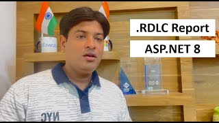 How to use RDLC Report in ASPNET 8  NET CORE [upl. by Eatnwahs]