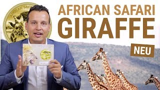 ACHTUNG 🔥 African Safari Giraffe Goldmünze 🔥 5 Unzen Gold ab 0110 [upl. by Glen464]