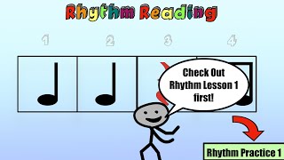 Rhythm PRACTICE video 1  Kodaly [upl. by Seravart]