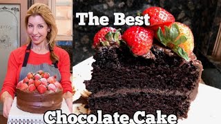 Hersheys Perfectly Chocolate Chocolate Cake Recipe  MOIST CHOCOLATE CAKE [upl. by Nicolette]