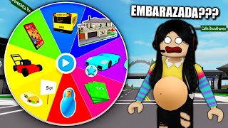 Brookhaven PERO ME CONVIERTO EN LO QUE SALGA EN LA RULETA EXTREMO en roblox  paolazgames [upl. by Maleeny]