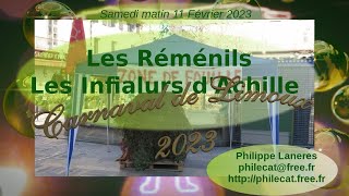 Carnaval de Limoux 2023  Les Réménils  Les Infialurs dAchille [upl. by Kannry]