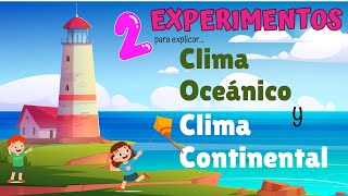 EXPERIMENTOS SOBRE EL CLIMA OCEANICO [upl. by Hgierb834]