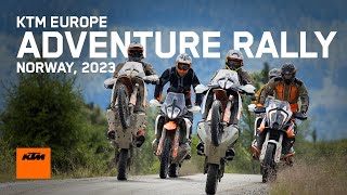 KTM EUROPE ADVENTURE RALLY – Norway 2023  KTM [upl. by Anilatac779]