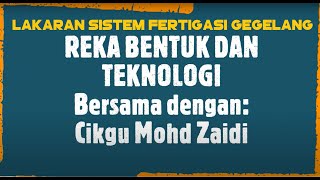 RBT Tingkatan 1 Lakaran 3D Reka bentuk sistem fertigasi gegelang [upl. by Swen]