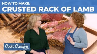 How to Make CrumbCrusted Rack of Lamb [upl. by Gayleen]