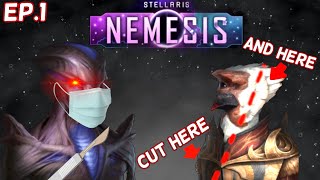 I dissect Xenos To learn Secrets Spies amp Vivisection  Ep 1  Nemesis DLC  Stellaris [upl. by Notsnarc]