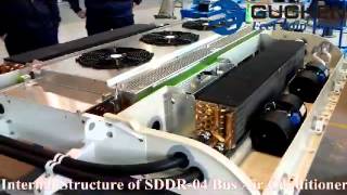 Internal Structure of Bus Air Conditioner with Heating SystemBus HVAC [upl. by Sollars310]