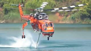 10 Best Firefighting Helicopters in action [upl. by Yrrak]