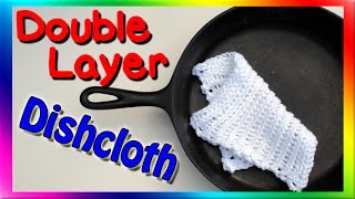 Knit a Dishcloth on a Loom  Easy Gift Idea [upl. by Haimarej756]