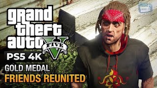 GTA 5 PS5  Mission 20  Friends Reunited Gold Medal Guide  4k 60fps [upl. by Ariaec]