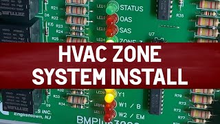 Installing Zoning on my HVAC System  EWC Controls [upl. by Devonna]