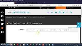 mebis  Abschnitt bearbeiten und Inhalte hinzufügen [upl. by Notlih]
