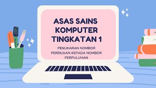 ASAS SAINS KOMPUTER TINGKATAN 1  PENUKARAN NOMBOR PERDUAAN KEPADA NOMBOR PERPULUHAN [upl. by Enyahc]