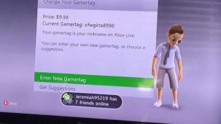 How to Change Your Gamertag for Free on Xbox 360 [upl. by Harwin303]