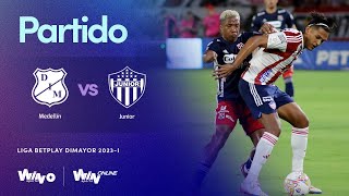 Medellín vs Junior EN VIVO  Liga BetPlay 2023  Fecha 2 [upl. by Washburn]