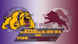 Wylie Bulldogs Vs Brownwood Lions 82624 [upl. by Aniratak]