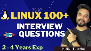 100 Linux Questions for Experienced Job Interview amp Exams  MOCK [upl. by Notlew]