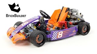 LEGO TECHNIC 42048 Race Kart  Speed Build for Collecrors  Technic Collection 512 [upl. by Neram428]