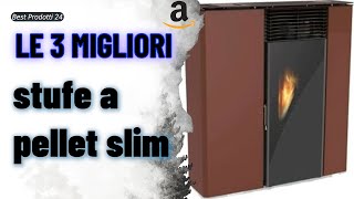 ➤ Le 3 migliori stufe a pellet slim ✓ [upl. by Reave]