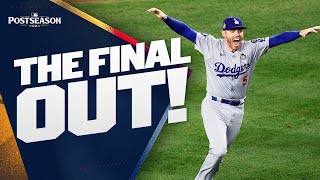 FINAL OUT The Dodgers win the 2024 World Series [upl. by Olimreh]