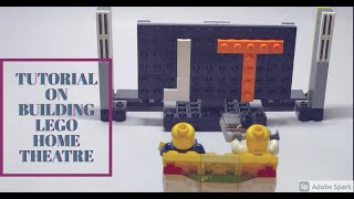 Tutorial to make Lego Home Theatre [upl. by Sucramal671]