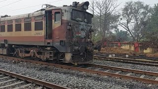 WAG  12 WAG  9 WAG  7 WAG  5 locomotive surprise  Daltonganj Railway Station [upl. by Lindon]