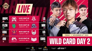 LIVE  DAY 2  M5 World Championship  Wild Card Stage  ENG [upl. by Cathie]