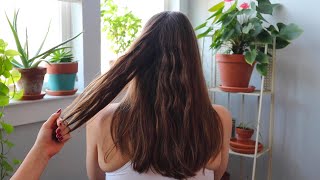 ASMR gentle and relaxing microattention hair play sectioning brushing whisper extra tingly [upl. by Aremaj]