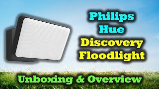 Philips Hue Discovery Floodlight Review [upl. by Septima]