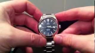 Omega Seamaster battery change [upl. by Quackenbush]