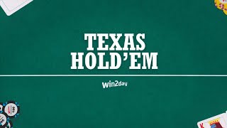 Poker Texas Holdem Tutorial [upl. by Vil]